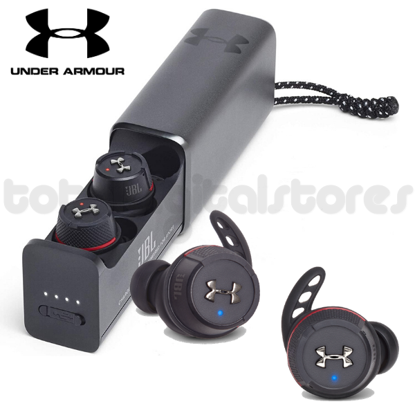 JBL X UNDER ARMOUR TRUE WIRLRESS FLASH TWS IN-EAR HEADPHONES SPORT BUDS - BLACK | eBay